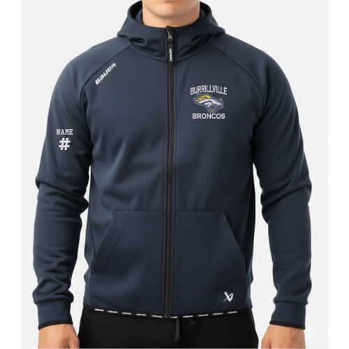 Broncos Hockey - S26 BAUER ADULT TEAM FLEECE ZIP HOODIE Thumbnail