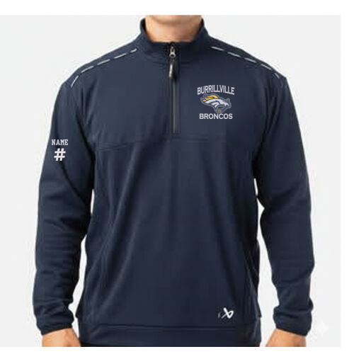 Broncos Hockey - S26 BAUER ADULT TEAM FLEECE 1/2 ZIP Thumbnail