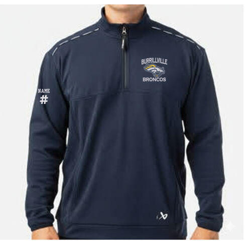 Broncos Hockey - S26 BAUER YOUTH TEAM FLEECE 1/2 ZIP Thumbnail