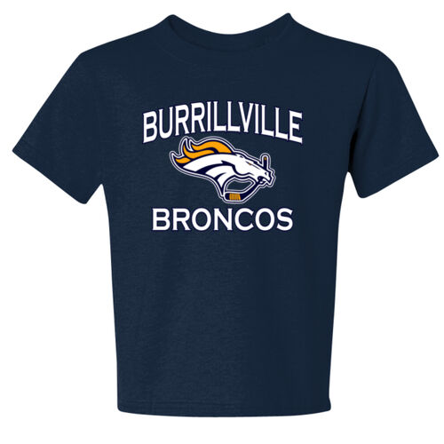 Broncos Hockey - Youth Dri Power ® 50/50 Cotton/Poly T Shirt Thumbnail