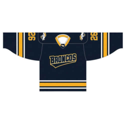 Broncos Navy Pro Neck Hockey Jersey (Reg. $69.99) Thumbnail