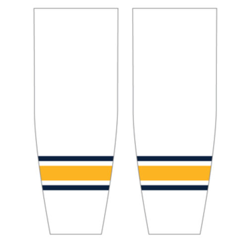 Broncos Hockey White Pro Weight Sublimated Hockey Socks (Reg. $29.99) Thumbnail